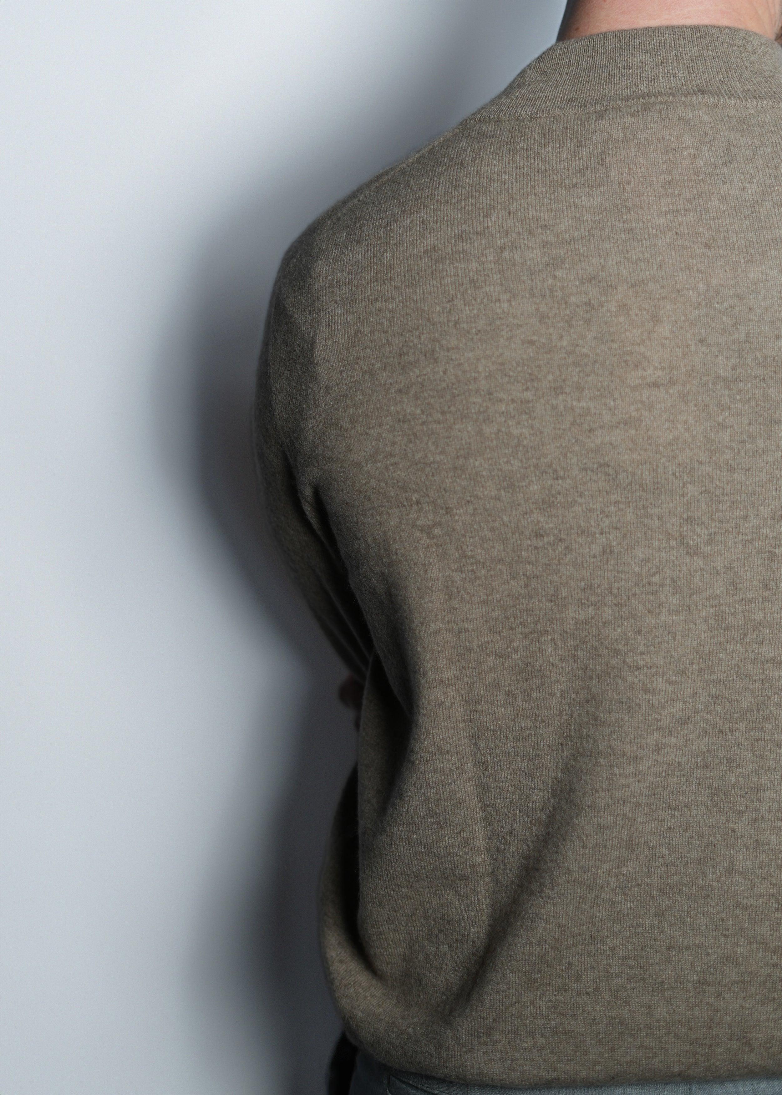 Half Zip-Up Cashmere Sweater - Kashme