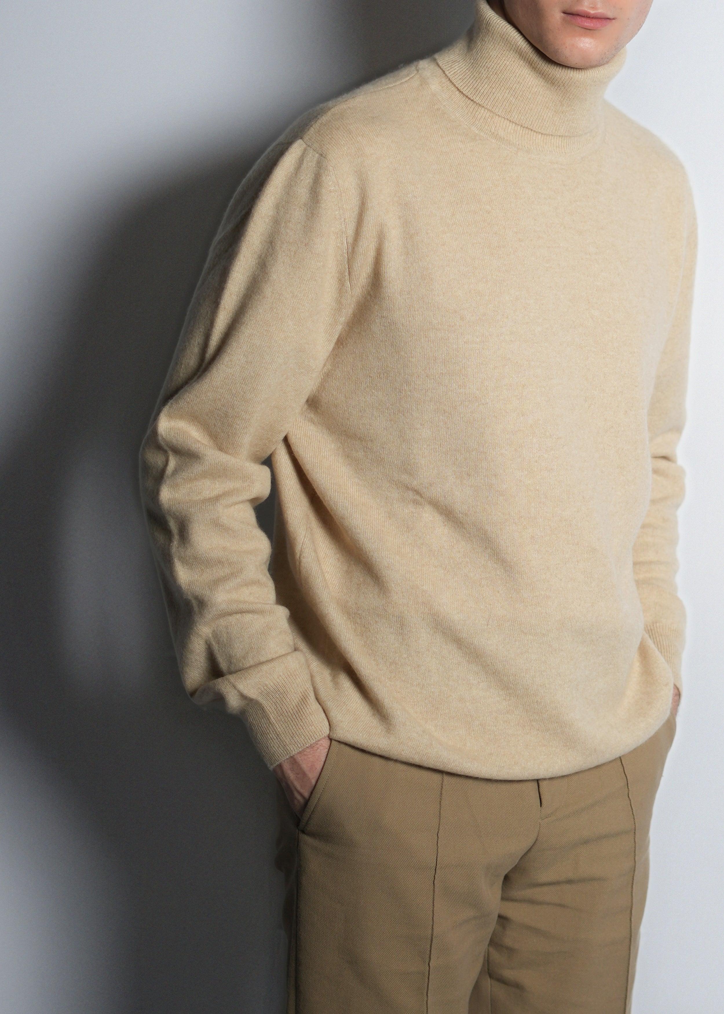 Classic Turtle Neck Cashmere Sweater - Kashme